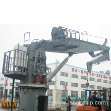 Small hydraulic knuckle boom crane